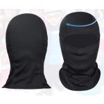 Motoros maszk fekete 