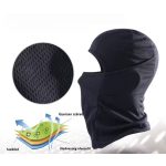 Motoros maszk fekete 