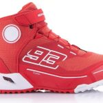 Alpinestars MM93 CR-X Drystar csizma piros