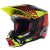 ALPINESTARS S-M5 Solar Flare Bukósisak fekete / piros fluor / sárga fluor