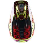 ALPINESTARS S-M5 Solar Flare Bukósisak fekete / piros fluor / sárga fluor