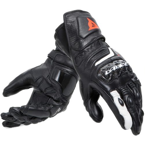 DAINESE Carbon 4 Long kesztyű Fekete / fehér