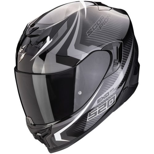 SCORPION Exo-520 Evo Air Bukósisak fekete / ezüst / fehér