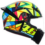 AGV K1 S Rossi Soleluna 2017 Bukósisak-sárga-L