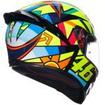 AGV K1 S Rossi Soleluna 2017 Bukósisak-sárga-L