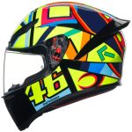 AGV K1 S Rossi Soleluna 2017 Bukósisak-sárga-L
