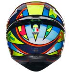 AGV K1 S Rossi Soleluna 2017 Bukósisak-sárga-L