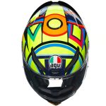 AGV K1 S Rossi Soleluna 2017 Bukósisak-sárga-L