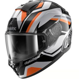 SHARK Ridill 2 TLD Apex Bukósisak ezüst  fekete  narancs