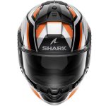 SHARK Ridill 2 TLD Apex Bukósisak ezüst  fekete  narancs