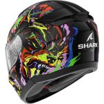 SHARK Ridill 2 Racing Beast Bukósisak fekete  lila  sárga