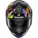 SHARK Ridill 2 Racing Beast Bukósisak fekete  lila  sárga