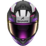 SHARK Ridill 2 Bersek Bukósisak Matt Fekete, Lila