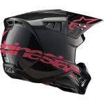 ALPINESTARS S-M5 Corp Bukósisak Fekete /  Pink Fényes