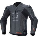 Alpinestars GP Plus R V4 Rideknit Bőrkabát férfi Fekete