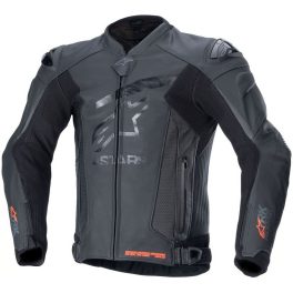Alpinestars GP Plus R V4 Rideknit Bőrkabát férfi Fekete