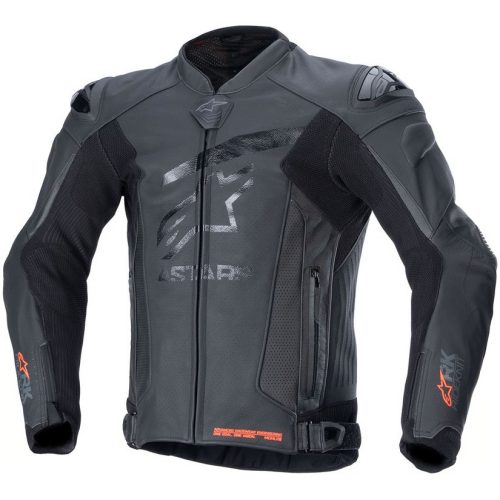 Alpinestars GP Plus R V4 Rideknit Bőrkabát férfi Fekete