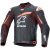Alpinestars GP Plus R V4 Rideknit Bőrkabát férfi Fekete, Piros, Fehér