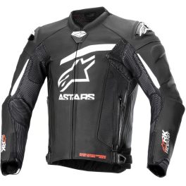   Alpinestars GP Plus R V4 Rideknit Bőrkabát férfi Fekete, Fehér