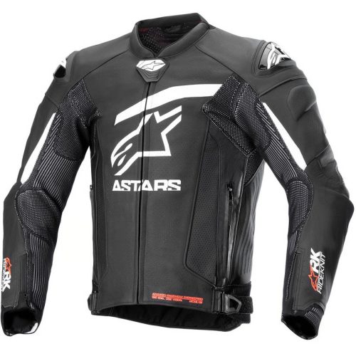 Alpinestars GP Plus R V4 Rideknit Bőrkabát férfi Fekete, Fehér