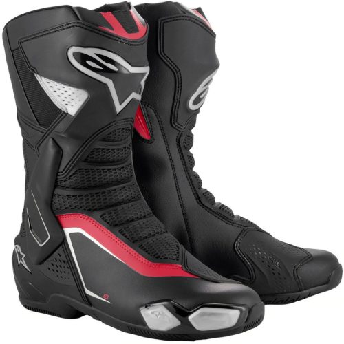 ALPINESTARS SMX-6 V3 csizma Fekete / Ezüst / Piros