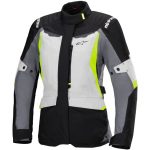 ALPINESTARS Stella ST-1 WP Női Vízálló Textil kabát szürke fekete sárga