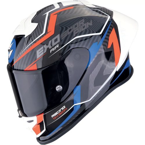 SCORPION Exo-R1 Evo II Air Coup Bukósisak fekete/piros/kék