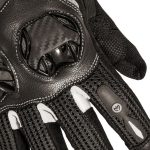 ARMURE astrid v2 textil kesztyű férfi fekete, fehér
