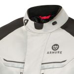 ARMURE Mack V2 Vízálló Férfi Textilkabát Fehér, Fekete