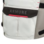 ARMURE Mack V2 Vízálló Férfi Textilkabát Fehér, Fekete