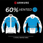 ARMURE Mack V2 Férfi Textilkabát fehér