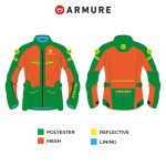 ARMURE Mack V2 Férfi Textilkabát fekete