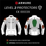 ARMURE Mack V2 Férfi Textilkabát fekete