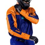 LEATT Moto 3.5 férfi 2026 enduro szett narancs, kék