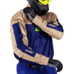 LEATT Moto 3.5 férfi 2026 enduro szett barna, kék