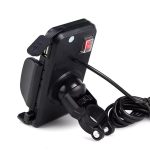 Telefontartó USB töltéssel 