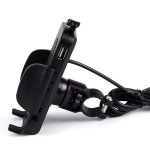 Telefontartó USB töltéssel 
